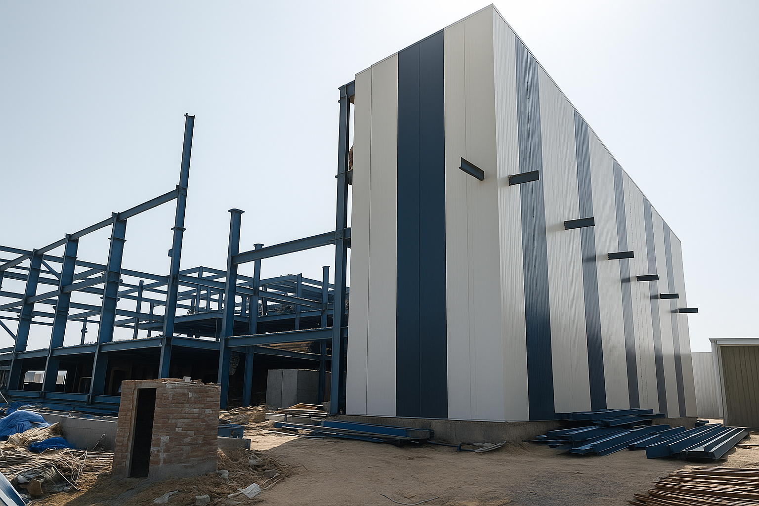 Steel structure construction 2